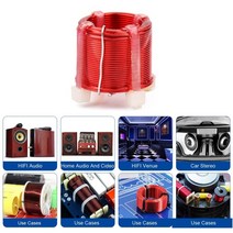 코일 스피커1Pcs 에어 코어 인덕터 0.6mm 스피커 크로스 오버 코일 무산소 구리 주파수 분배기 DIY, 02 0.6mm 0.3MH