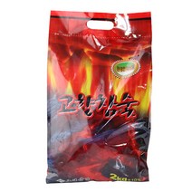 고향참숯 2kg 1봉지 바베큐용 천연가습 탈취 무공해자연숯