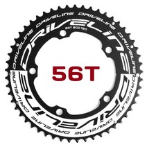 자전거 프리휠 7075 알루미늄 합금 CNC TT 타이밍 디스크 드라이브 라인 53T 56T Bcd130 110 태극권 클로즈 에디션 신제품, [01] BCD130-56T