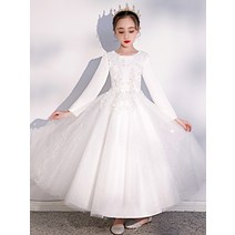초등 공주 치마 드레스 화동 결혼식 생일 파티 여아 원피스