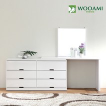 피오니 3단와이드 멀티콘솔 풀세트, 화이트