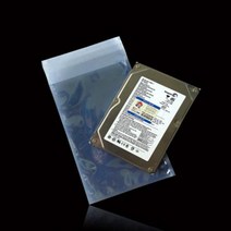 [바보사랑] PET 접착식 정전기 방지 봉투 13cmX20cm+4cm 100매, 1개