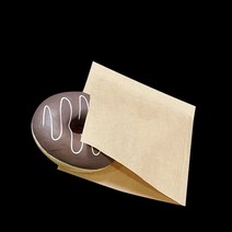 제과 점봉투 L형 크라프트 도너츠 종이봉투 15X15cm 500매 쿠키 봉투 재고-784EA, 본상품선택