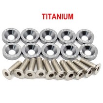 전기 스쿠터 패스너 나사 핸들 바 나사 와셔 Dualtron 1 2 3 Thunder Eagel Ultra Zero 9 부품 10 개, [09] Titanium