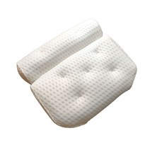 로퍼스 4D 목욕베개 욕조 스파 필로우 고급형 RO-101 화이트, 1개