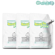 바이오클 퓨어 2리터x3개+빈용기 500ml/살균소독제/b