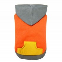 반려견 애견 외출 패션 후드티셔츠 기모 그레이, S