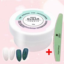 켄지코 슈가파우더 30g +엘렌 반달샤이너 초미립자 무지개 오팔펄 블링블링 셀럽 네일 네일아트, 1개, 슈가파우더/30g+엘렌반달샤이너