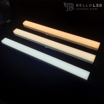 [레일조명콘센트] 플랜룩스 파30 레일 조명 세트 블랙 + 전구포함 1m, 전구색(노란빛)