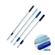 마포 2단 공자루 알루미늄 밀대 2단조절 바닥밀대 마대 자루봉 왁스걸레봉, 고급형2단공자루(색상랜덤)