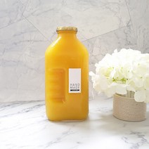 [데코보틀] 뉴트로 델몬트병 500ml 1.5L 복고유리병 델몬트유리병-선택형, 흰색