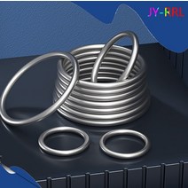 M3-M16 헤비 듀티 용접 라운드 링 부드러운 솔리드 O 304 스테인레스 스틸 해양 보트 해먹 요가 걸이식, 47 M14x100(1pcs)