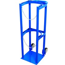 타이코 가스통 고정대 40L 산소 아세틸렌병 전도방지 거치대, 16. 옐로우 40L 싱글 홀더 24cm