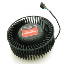 FD6525H12D 65mm 12V 1.3A 4 핀 비디오 카드 쿨러 팬 AMD Radeon R9 270 270X 그래픽 냉각 팬용, 단일옵션