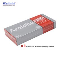 에폭시 ARALDITE-2K 에폭시 접착제 DIY 90 분 표준 초강력 본드 모든 재료 내유성 5 빠른 AB, 03 60gRapid1piece