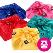 실크 자수 보자기 선물용 예단 공단 실크 포장 명절 보자기 87x87cm 중, 05 보라색