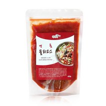 수제 명품 물회소스 물회육수 육회물회 한우 물회양념소스 400G 3개, 명품물회소스400G 3개