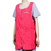 청소업체용 조끼형 포켓 앞치마 여성용 할머니용 요양보호사용 간병인용 유치원용, FREE, 보라