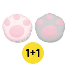 [1 1] 단미 고양이 휴대용 충전식 손난로 보조배터리 핫팩, 고양이 (핑크), 고양이 (그레이)