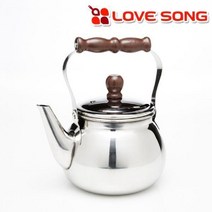 ♤N.Smart♤_러브송 스텐 주전자 1.0L 수입주방 키친 리빙 스테인레스 주방용품_1qwerzdt9, 짱!굿굿!좋아요!!