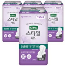 디펜드 스타일 패드 참숯 요실금 안심중용량 18개 x 4팩, 상세페이지 참조