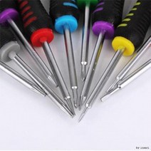 아이폰드라이버세트/드라이버/별나사/일자/십자/너트, 1번 T3 screwdriver(노랑)