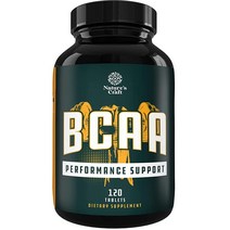 분지 사슬 아미노산 보충제 - 비건 BCAA 캡슐 운동 후 근육 회복 및 근육 성장 지원 - 남성 및 여성용 운동 회복을 위한 분지쇄 아미노산 보충제 120개, 120 Count (Pack of 1)