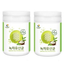 국산 녹차유산균 퍼멘텀 비피덤 람노수스 플란타 김치 유산균 프락토올리고당 가루 x 2통