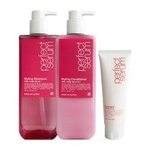 미쟝센 스타일링 샴푸+컨디셔너680ml+트리트먼트180ml, 단품