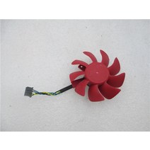 FY06015H12LPA 12V 0.45A 용 냉각 팬 구멍 거리 55x55x55mm 6015 AMD RX560 그래픽 카드 쿨러 2 개, 한개옵션0