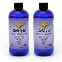 미네랄을 포함 RNA 리셋 ReMyte 전해질 용액 12 미네랄 액체 멀티 요오드 셀레늄 아연 마그네슘 닥터 캐롤린 딘 의하여 -