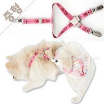 강아지 기저귀 멜빵 중형 애견 애견기저귀 반려견용품, 상.세.참.조, 상.세.참.조