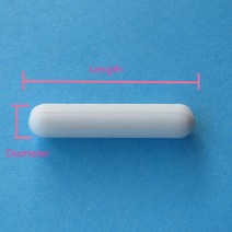 막대자석 네오디뮴 마그네틱 바 자석봉 5PcsType C 자기 교반기 바 PTFE 믹서 실험실 실험용 막대 길이 5mm, 04 6x10mm