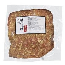 장터말 수제 떡갈비 생반죽 2kg 돈육 85%