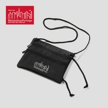 맨하탄포티지 [공식] 트리플지퍼 사코슈백 BLACK