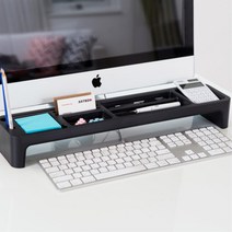 디자이너 여직원 책상정리 ㄱ자 선반 서재 경리직원 임원실 관공서, DARK GRAY