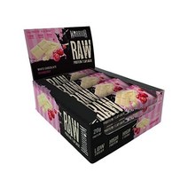 워리어 생고단백 플랩잭 바 21g 개당 스낵바 12개 팩 화이트 초콜릿 크랜베리, 12 카운트(1개 팩)