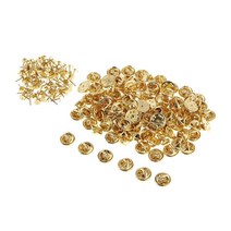 가죽 팔찌 또는 다른 가죽 품목을 위한 100pcs 구리 못 스터드, 골드