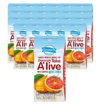 덴마크 테이크얼라이브 블러드오렌지 주스, 80ml, 72개