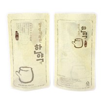(덕산)스탠딩파우치 한약파우치 정성한약 100매 포장팩 레토르트 중탕기