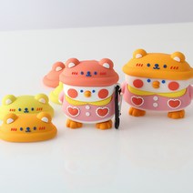 [모자3개증정] 모자쓴아기오리 에어팟 케이스 1/2세대 3세대 에어팟프로, 에어팟1&2세대