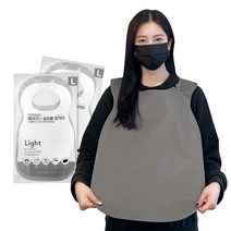 웨어리스 일회용 앞치마 라이트 1000매 / 식당 손님용 앞치마, 1박스, 그레이