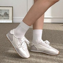 아마블레 여성용 무지 중목 양말 8켤레