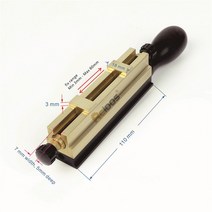 날인기 불박기 생산날짜 유통기한 자동 인쇄기 MAXITA No.1/2 로고 고정 장치 황동 문자 홀더 EC-27 RCIDO, 02 No.2  Letter Fixture