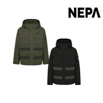 네파(남성) NC일산 가슴 부분에 레터링 프린트 및 포켓 디테일 적용하여 디자인을 강화한 (2컬러) 지리산 간절기 방풍 자켓 7H50604_NI