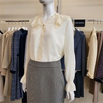 케이엘 KL SH02 로맨틱 러플카라블라우스 KWBL22C03oo