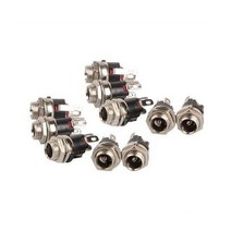 velton SDP0012 DC잭 너트샷시용(고급형) 5.5mm-2.5mm DC소켓커넥터