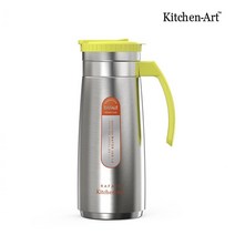 허브몰 / 라팔 스텐물병 1.4L/보온 보냉 냉장고 물통 업소용
