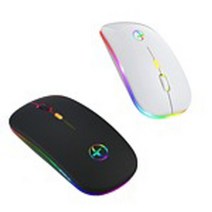 nv 사무실작업용 노트 컴퓨터 무선 LED 저소음 실내잡화 업무 생활전산용품 문서작업, 1개, 화이트