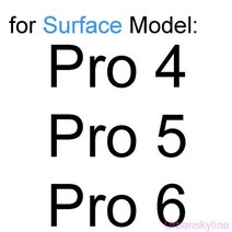 서피스독 Surface pro 용 화면 보호기 8 9 7 6 5 4 3 2x7 + microsoft 노트북 용 3 go 2 book 1 2 3 rt 필름 clear studio, 프로 4 5 6